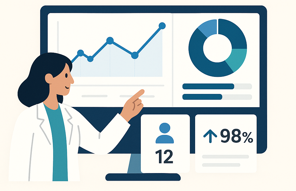 Tableau de bord et statistiques Waitora